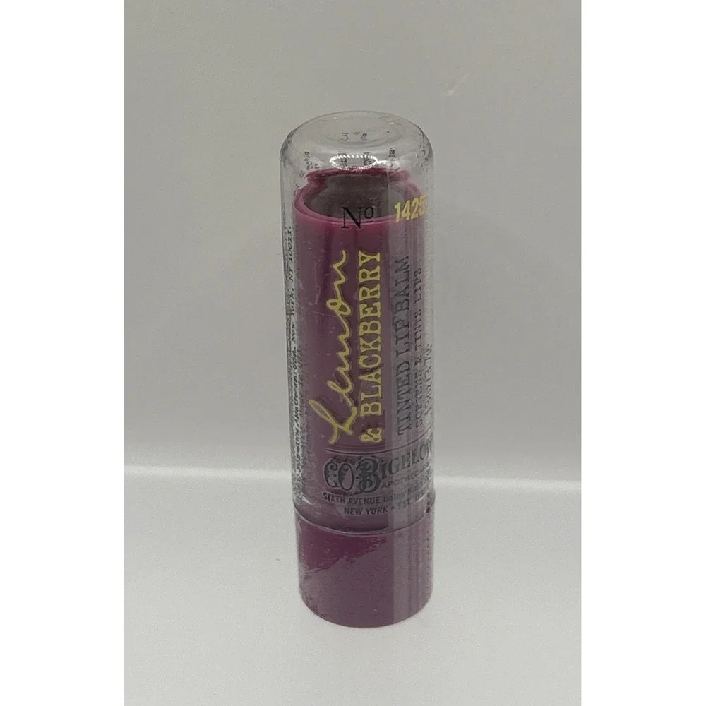 Bath‎ & Body Works C.O. Bigelow Lemon & Blackberry Tinted Lip Balm No. 1425 Rare